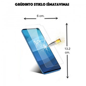 Apsauginis stikliukas telefonui (GALAXY S10E)